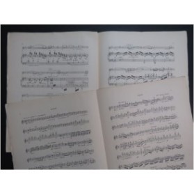 MASSENET Jules Werther Fantaisie Romantique Violon Piano 1898
