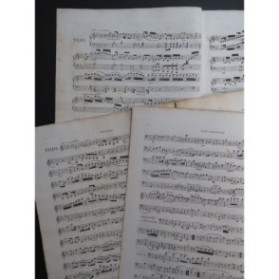 LOUIS FERDINAND de Prusse Trio op 3 Piano Violon Violoncelle 1806