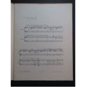DEBUSSY Claude Six épigraphes antiques Piano 4 mains 1947