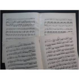 CANTIÉ Auguste Premier Solo de Concert Flûte Piano ca1880