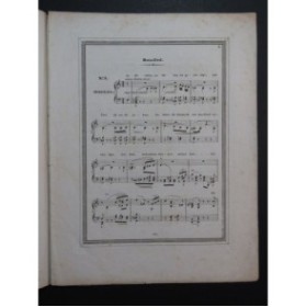 BEETHOVEN Franz Liszt Lieder op 48 No 6 Busslied Piano 1841