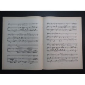 AUBERT Gaston Bonheur et Vérité Pousthomis Piano Chant 1908