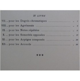 DEBUSSY Claude Douze Études Livre 2 Piano 1916