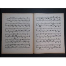 WETTER J. M. E. Marche des Boërs Piano ca1890