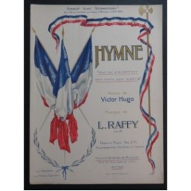 RAFFY Louis Hymne Chant Piano ca1918