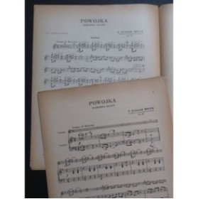 HECK J. Armand Powojka Piano Violon 1949