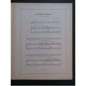 MASSENET Jules Les Femmes de Magdala Chant Piano 1922