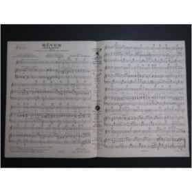 ROMBERG Sigmund Rêver Chant Piano 1930