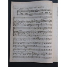 MARTINI J. P. E. Recueil No 4 Petits Airs 1 Chant Piano ou Harpe ca1794