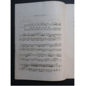 NEUKOMM Sigismond The Sea Chant Piano ca1840