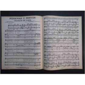 WOLOWSKA-WLODYKA Lena Piosenka z Prayza Paris Chant Piano 1947