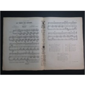 RENARD A. Le Temps des Cerises Chant Piano 1929