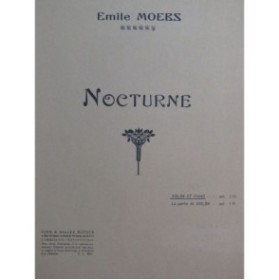 MOEBS Émile Nocturne Piano Violon