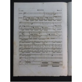 GRISAR Albert Hélène Chant Piano ca1835