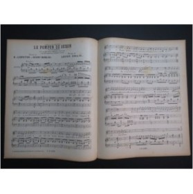 COLLIN Lucien Le Pompon de Suzon Chant Piano ca1880