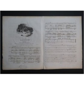 PANSERON Auguste Au revoir Louise Chant Piano ca1830