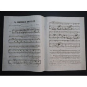 MASINI F. La Légende du Roitelet Chant Piano ca1860