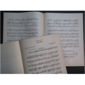 IMBERT Maurice Mélopée Piano Violoncelle