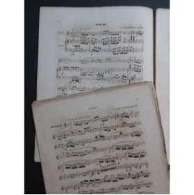 REISSIGER C. G. Sonate Brillante op 185 Piano Violon ca1850