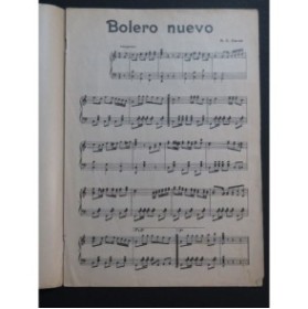 CERDA Bartolomé C. Danzas Tipicas de Mollorca Piano