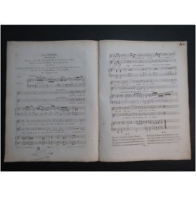 PLANTADE Charles La Soirée Chant Piano ca1820