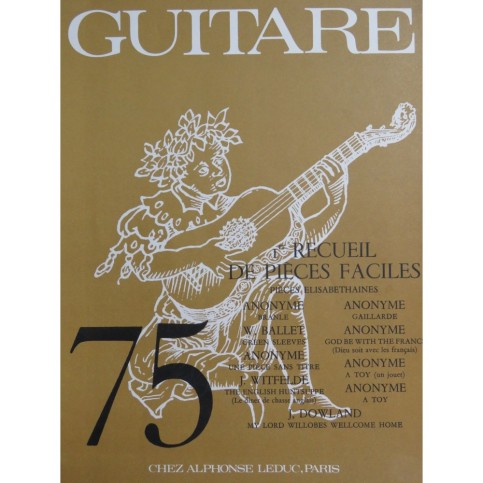 Recueil No 1 de Pièces Faciles pour Guitare 1970