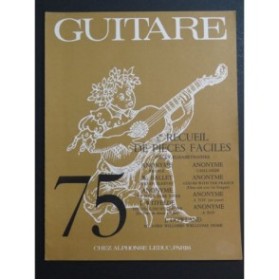 Recueil No 1 de Pièces Faciles pour Guitare 1970