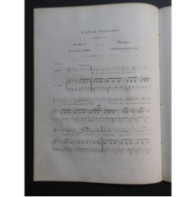 BRUGUIÈRE Édouard L'Adieu Fraternel Chant Piano ca1830