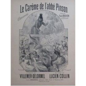 COLLIN Lucien Le Carême de l'abbé Pinson Chant Piano