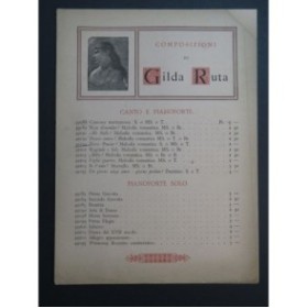 RUTA Gilda Etere Pensier ! Chant Piano 1884