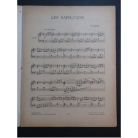 STAUB Victor Les Napolitains Piano 1928