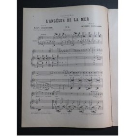 GOUBLIER Gustave L'Angélus de la Mer Chant Piano