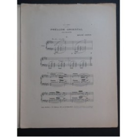 RHENÉ BATON Prélude Oriental Piano ca1920