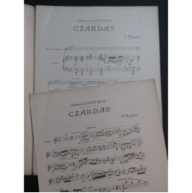 MONTI V. Czardas Piano Violon