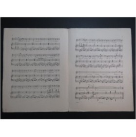DUBOIS Théodore Noël Chant Piano
