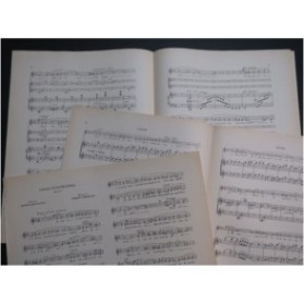 CASADESUS Francis Valse d'Autrefois Piano Chant Violons