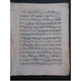 VIOTTI J. B. Concerto No 19 Violon 2 Violons Alto Basse Hautbois ca1800