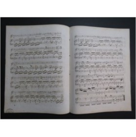 BELLINI Vincenzo Dernière Pensée Chant Piano ca1840