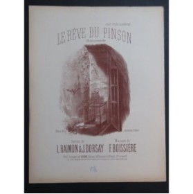 BOISSIÈRE Frédéric Le Rêve du Pinson Chant Piano