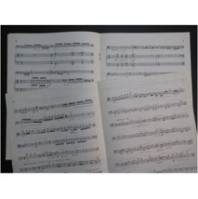 TREMBLOT DE LA CROIX Francine Le Tombeau de Goya Piano Trombone 1982