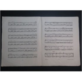 BADES Paul Amoureuse plainte Piano 1908