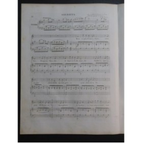 PLANTADE Charles Giuditta Chant Piano ca1830