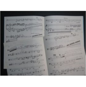 LEJET Edith Musique pour Trombone et Piano 1974