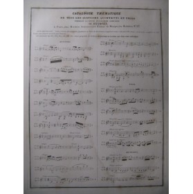 BEETHOVEN Quintetti Quatuors Trios Violon Alto Violoncelle ca1830