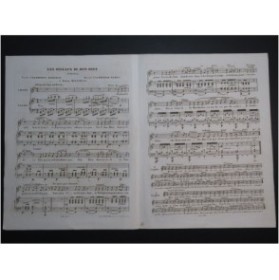 LEDUC Alphonse Les Oiseaux du Bon Dieu Chant Piano ca1850
