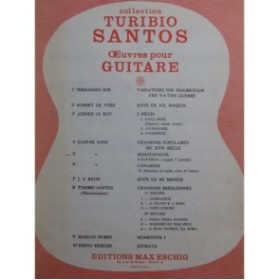 SANZ Gaspar Marizapalos Guitare 1974
