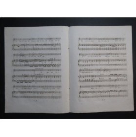 GAVEAUX Pierre L'Enfant Prodigue No 9 Chant Piano ou Harpe ca1820