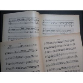 SENAILLÉ Jean Baptiste Sarabande et Allemande Piano Violon 1918