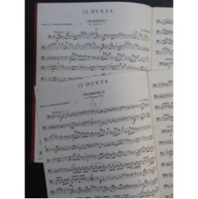 BLUME O. Duets Volume 2 pour 2 Trombones ou 2 Bassons 1959