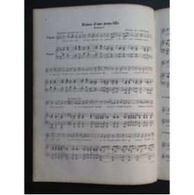 LABARRE Théodore 2 Pièces pour Chant Piano ca1830